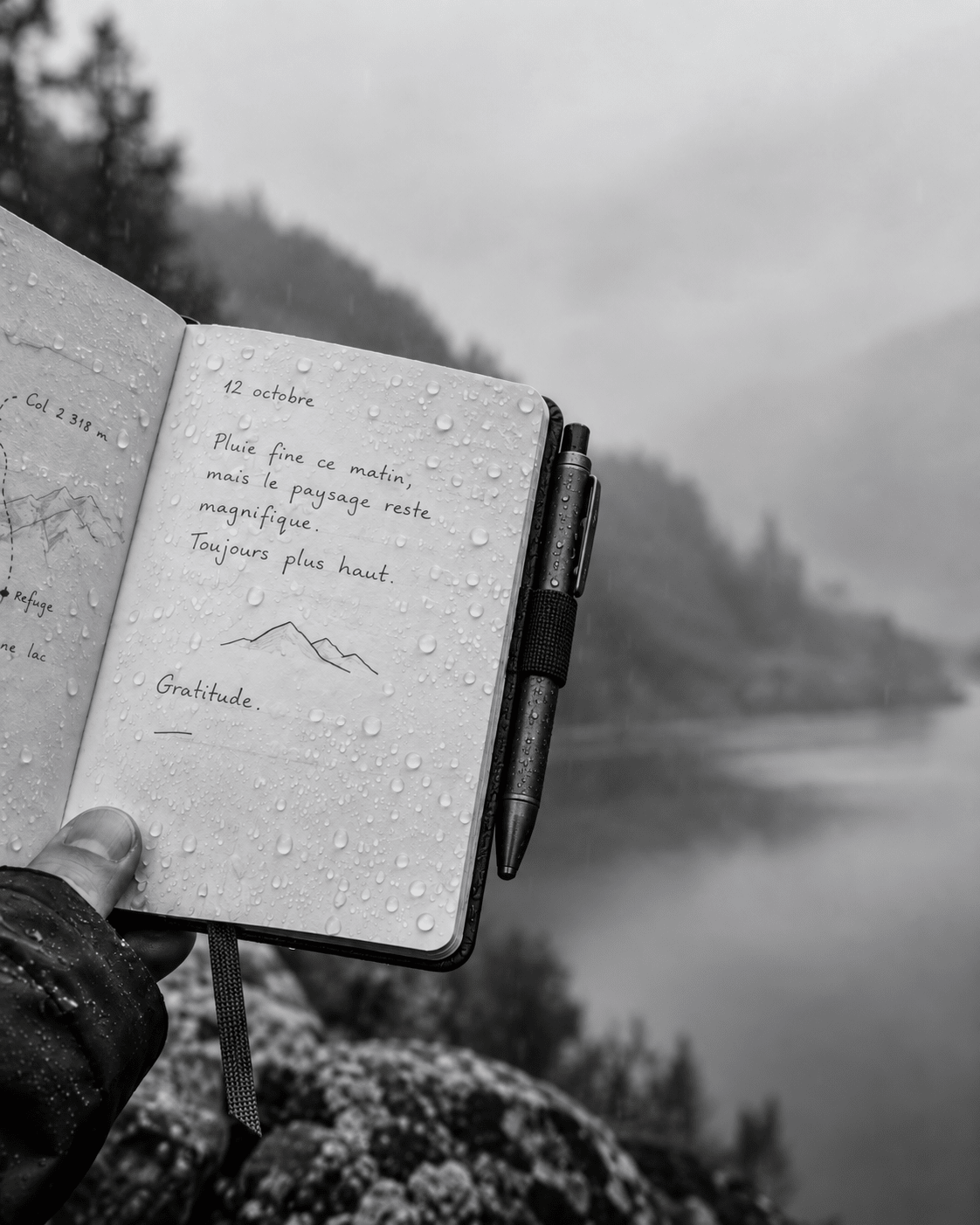 Carnet de randonnée A6 léger et étanche - Wilderpad
