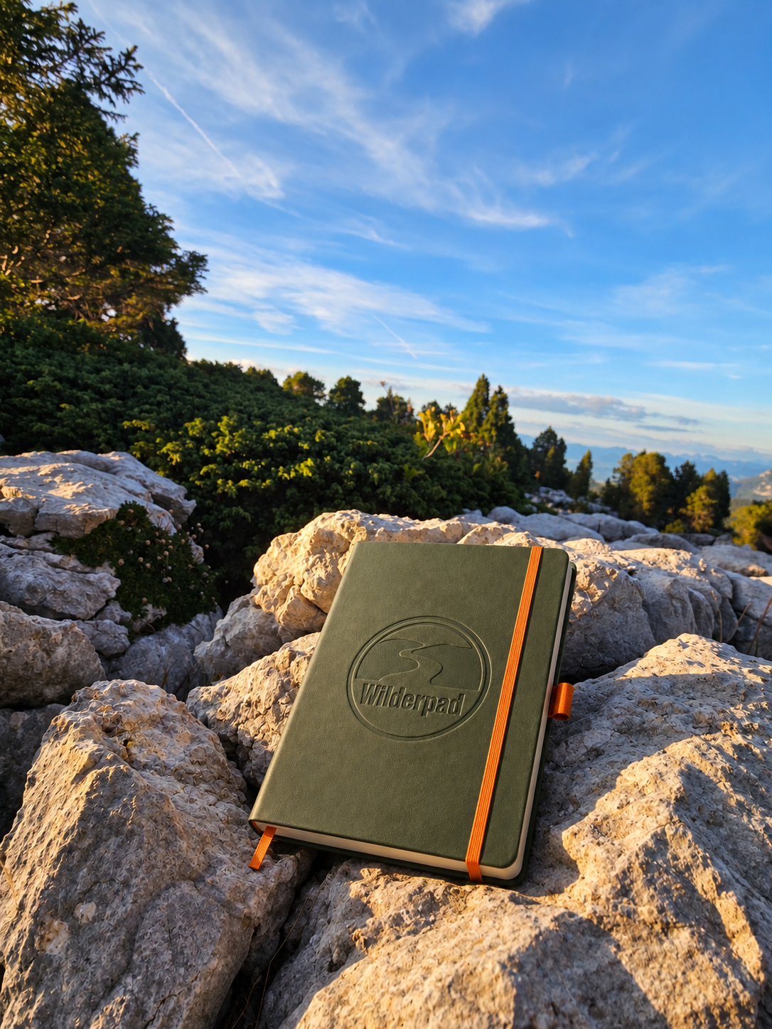 carnet de voyage posé